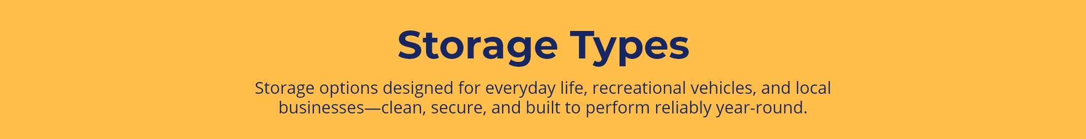 Storage Types Title Block