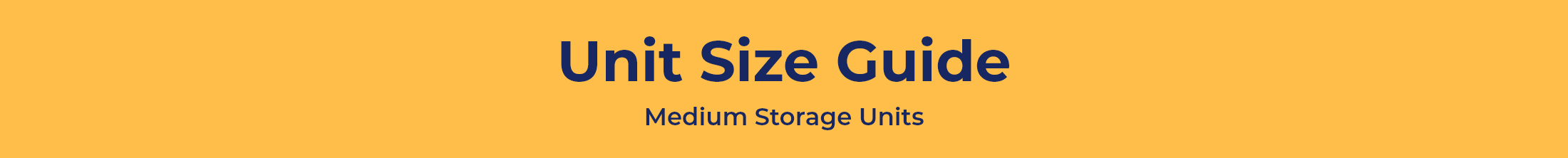 Unit Size Guide Title Block